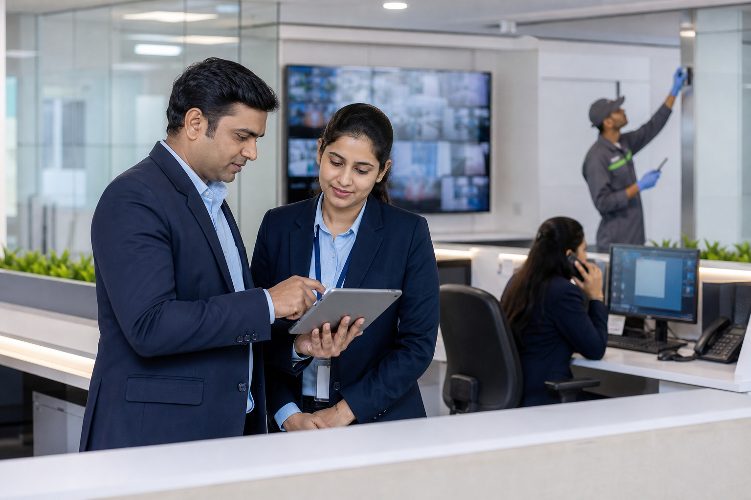 Professional receiving guidance and career support